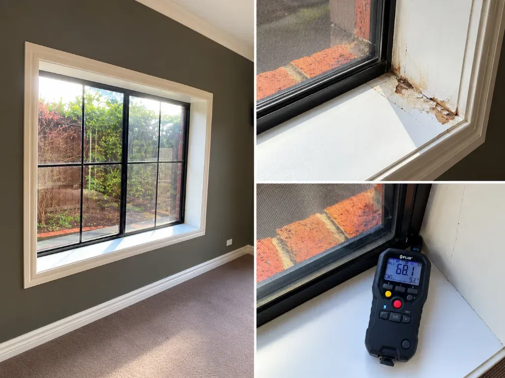 Window Jamb: Water Damage