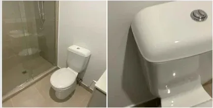 Toilet Cistern: Insecure Fixing