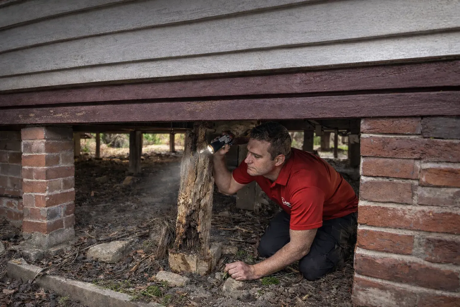 Failing subfloor stumps